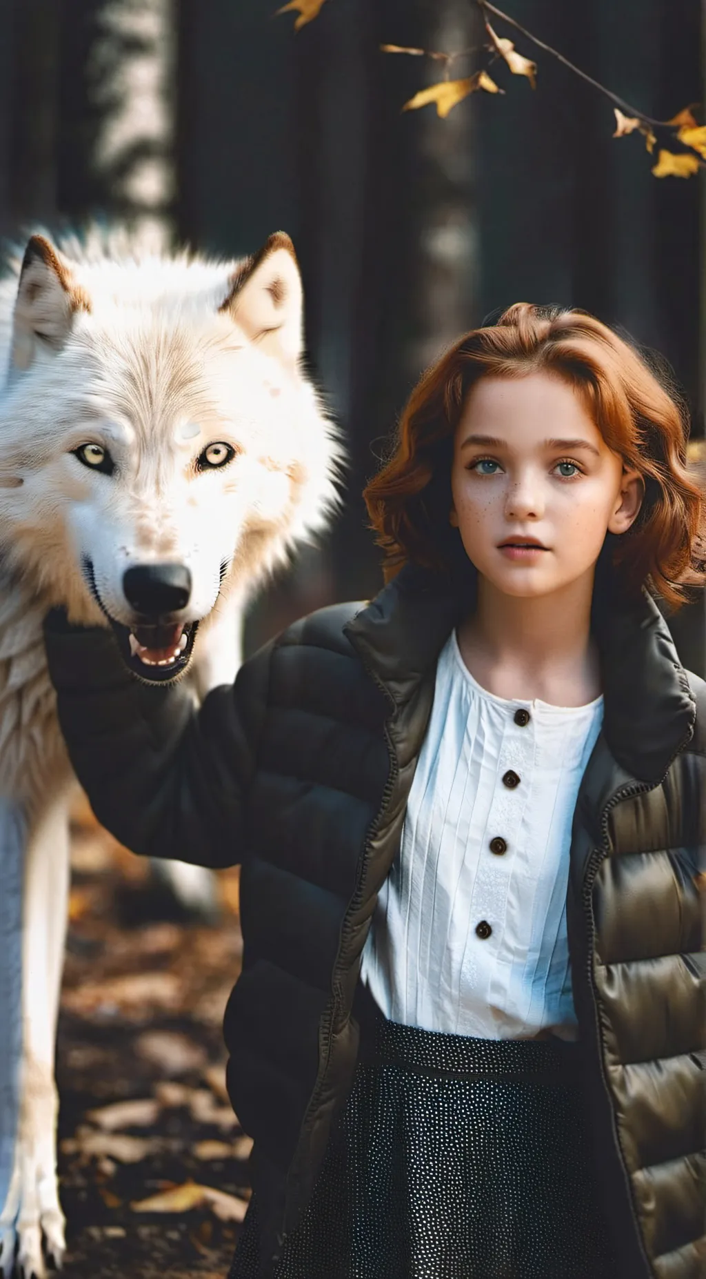 ai character: Rose background