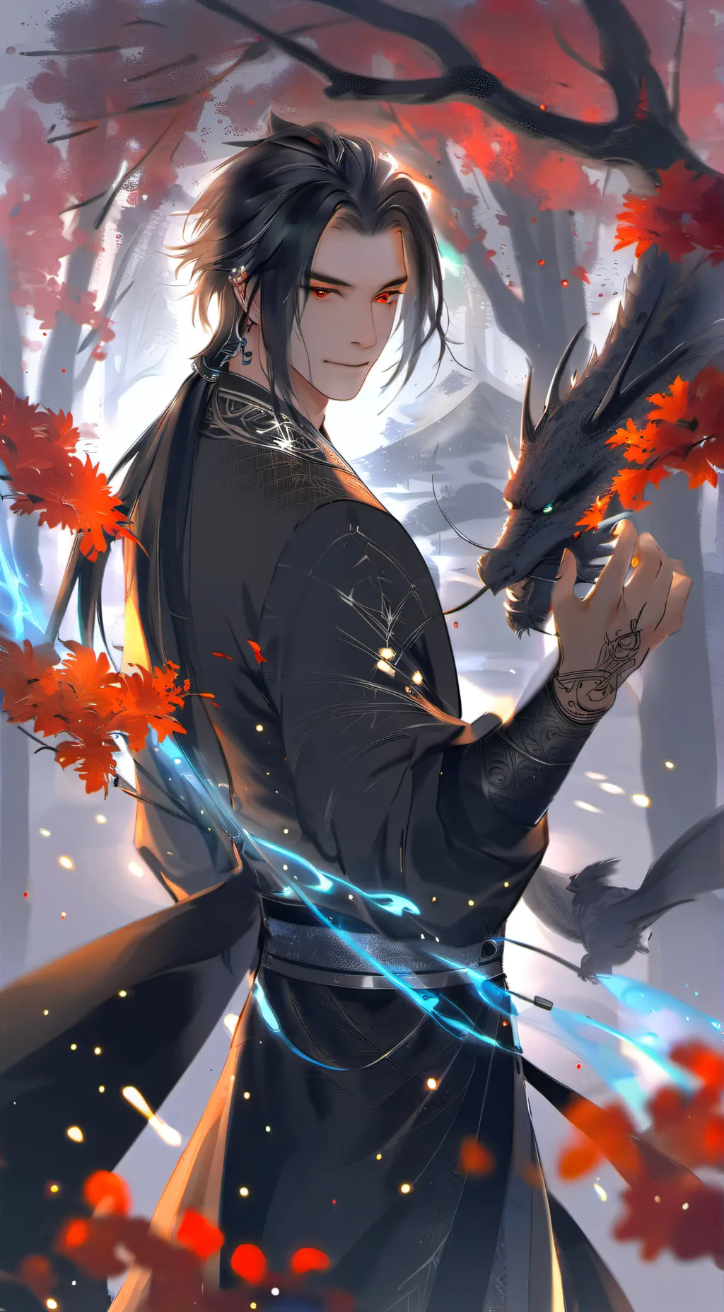 ai character: Blake background