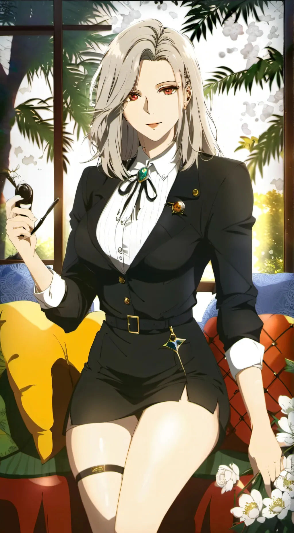 ai character: Luna Brooklyn Gem background