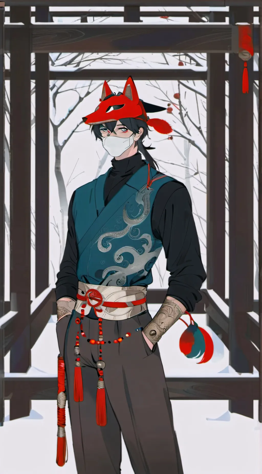 ai character: Michael Afton background