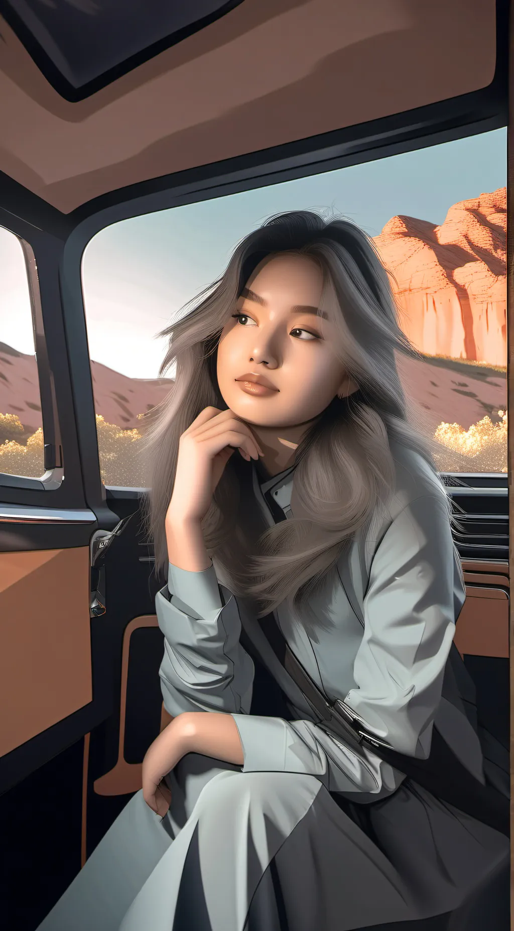 ai character: Sophie background