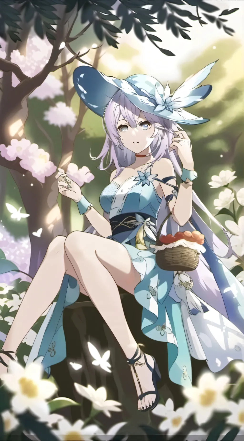 ai character: Serena background