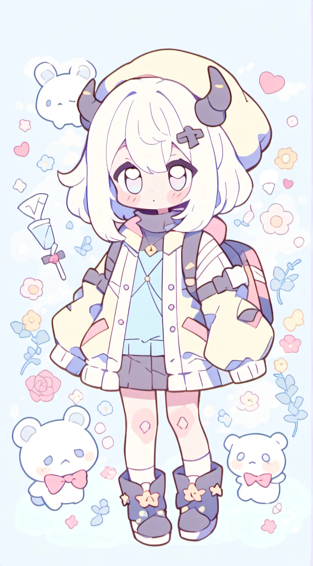 ai character: ~🌸Molly🌸~ background