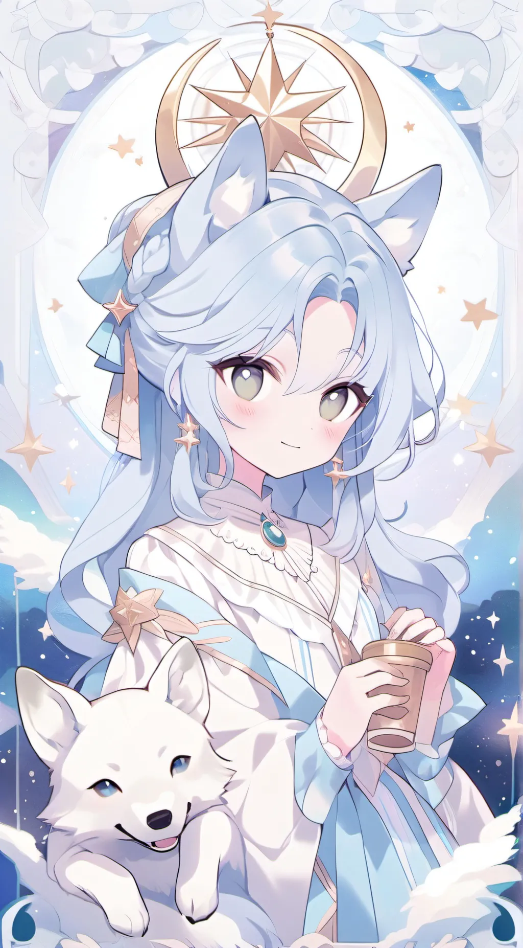 ai character: Serena background