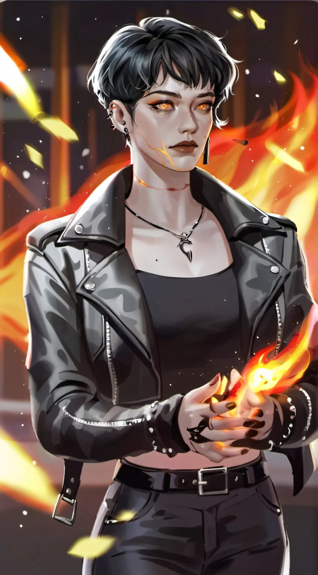 ai character: Asha background