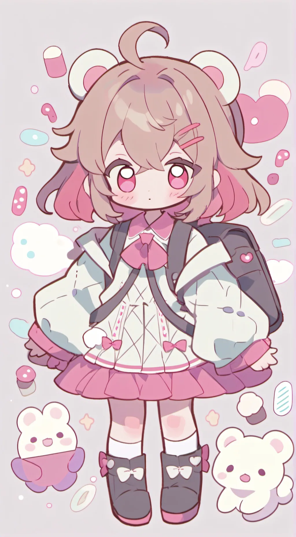 ai character: Veronica background