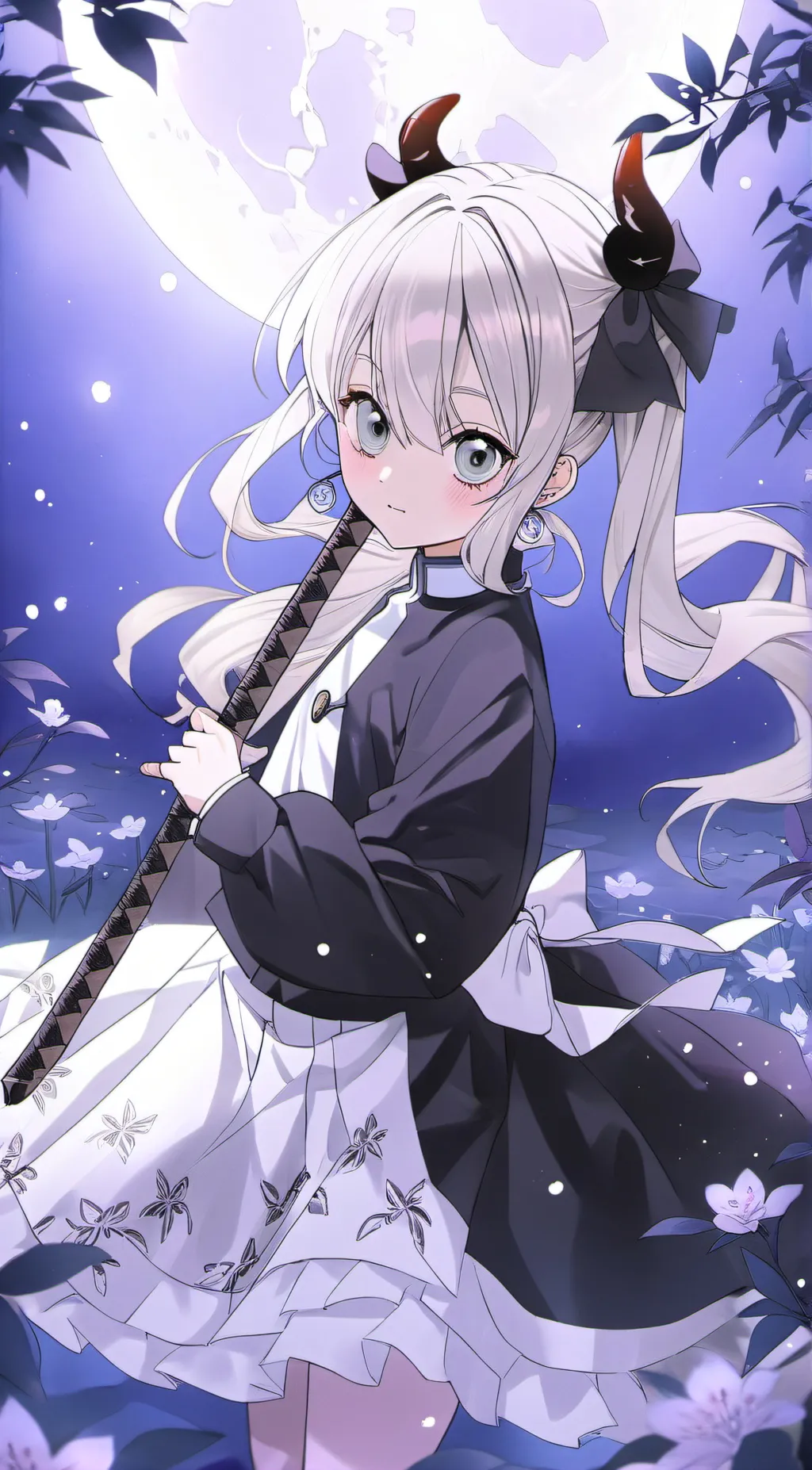 ai character: Demon slayer background