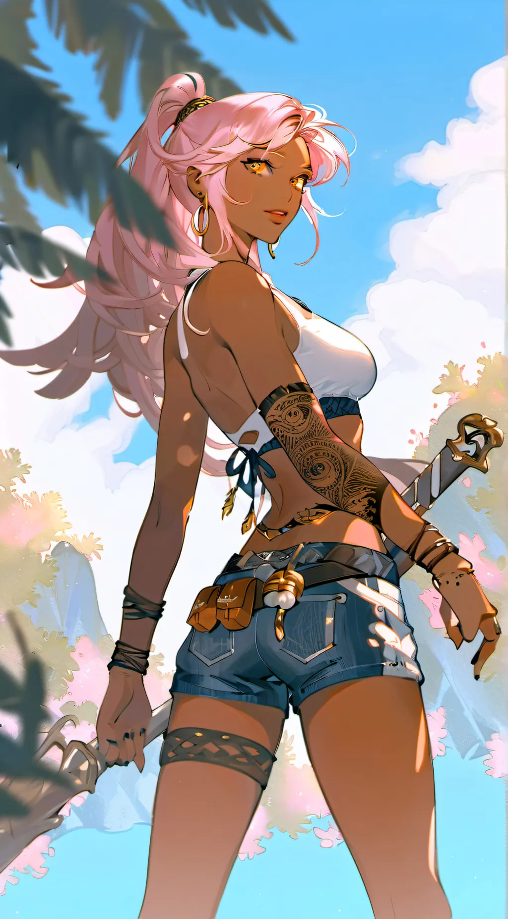 ai character: Leah background