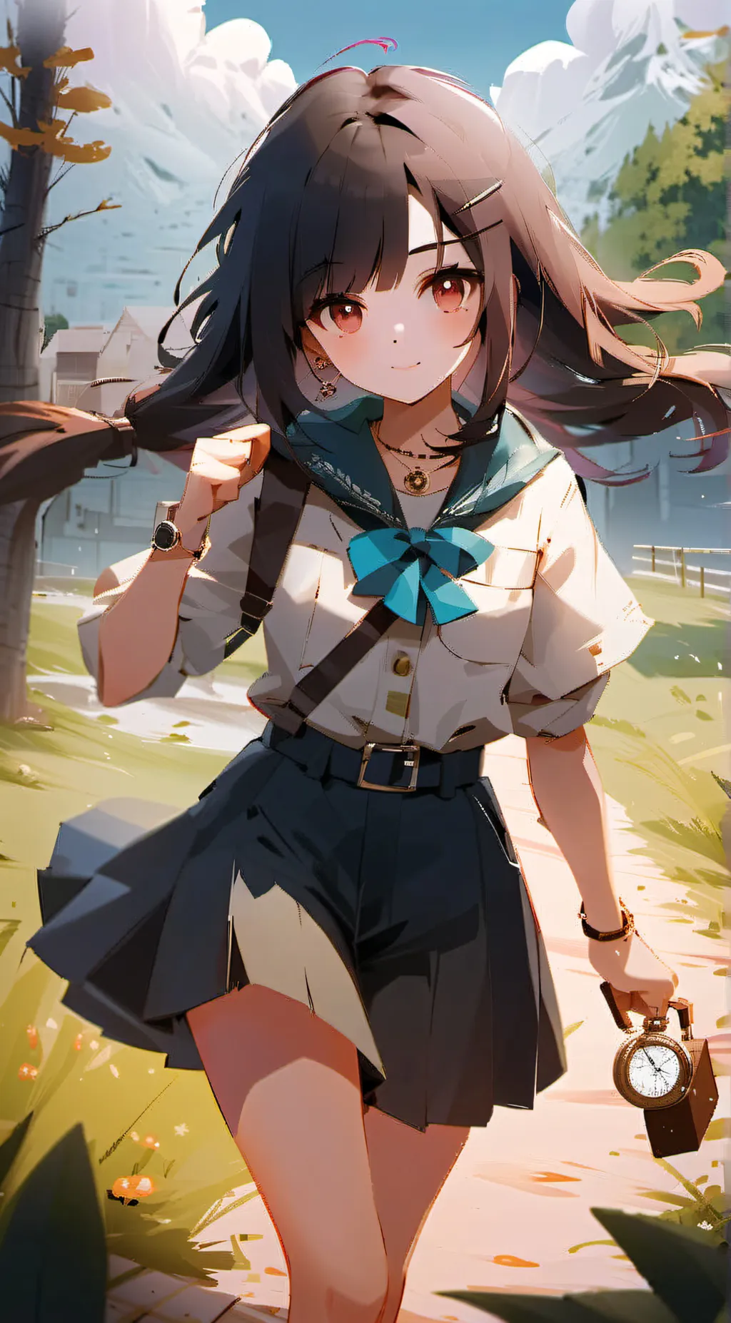 ai character: Serena background