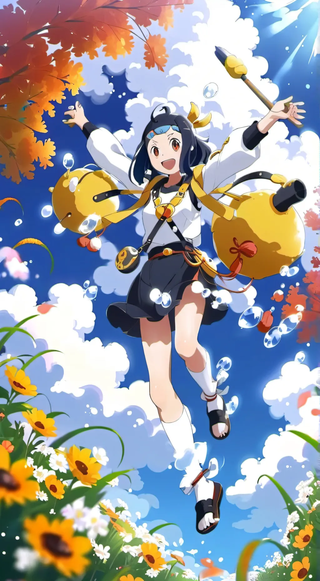 ai character: pokemon horizons background