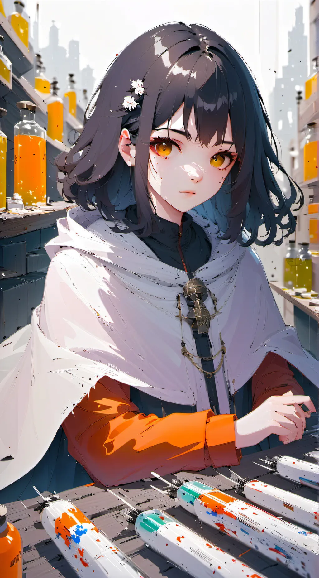 ai character: anika background