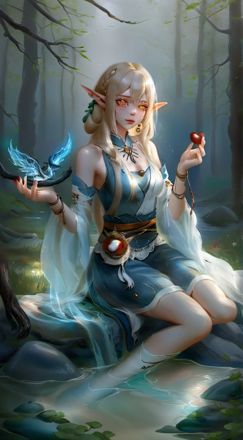 ai character: Silk (1.0) background