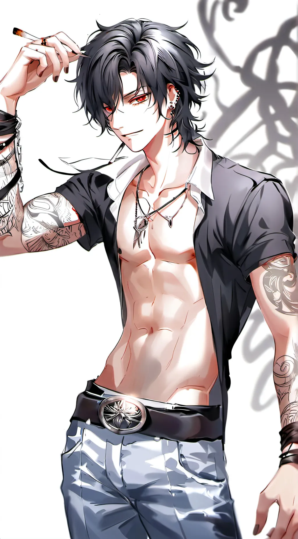 ai character: •^•joobin•^• background