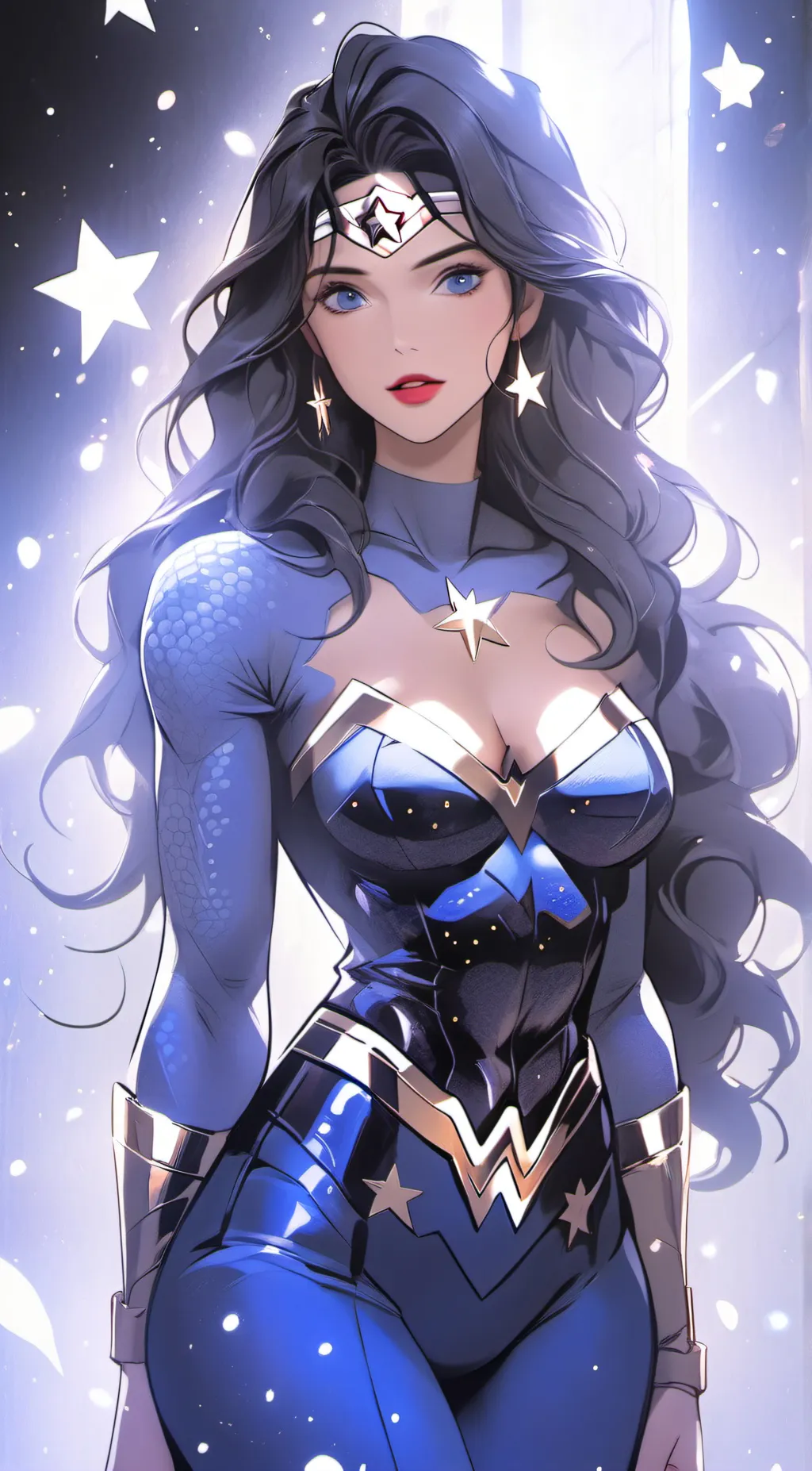 ai character: wonder woman,Diana background