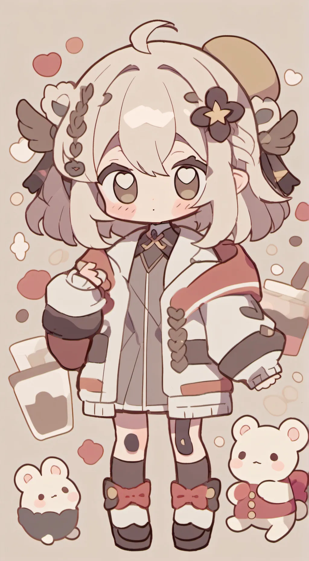 ai character: hana background