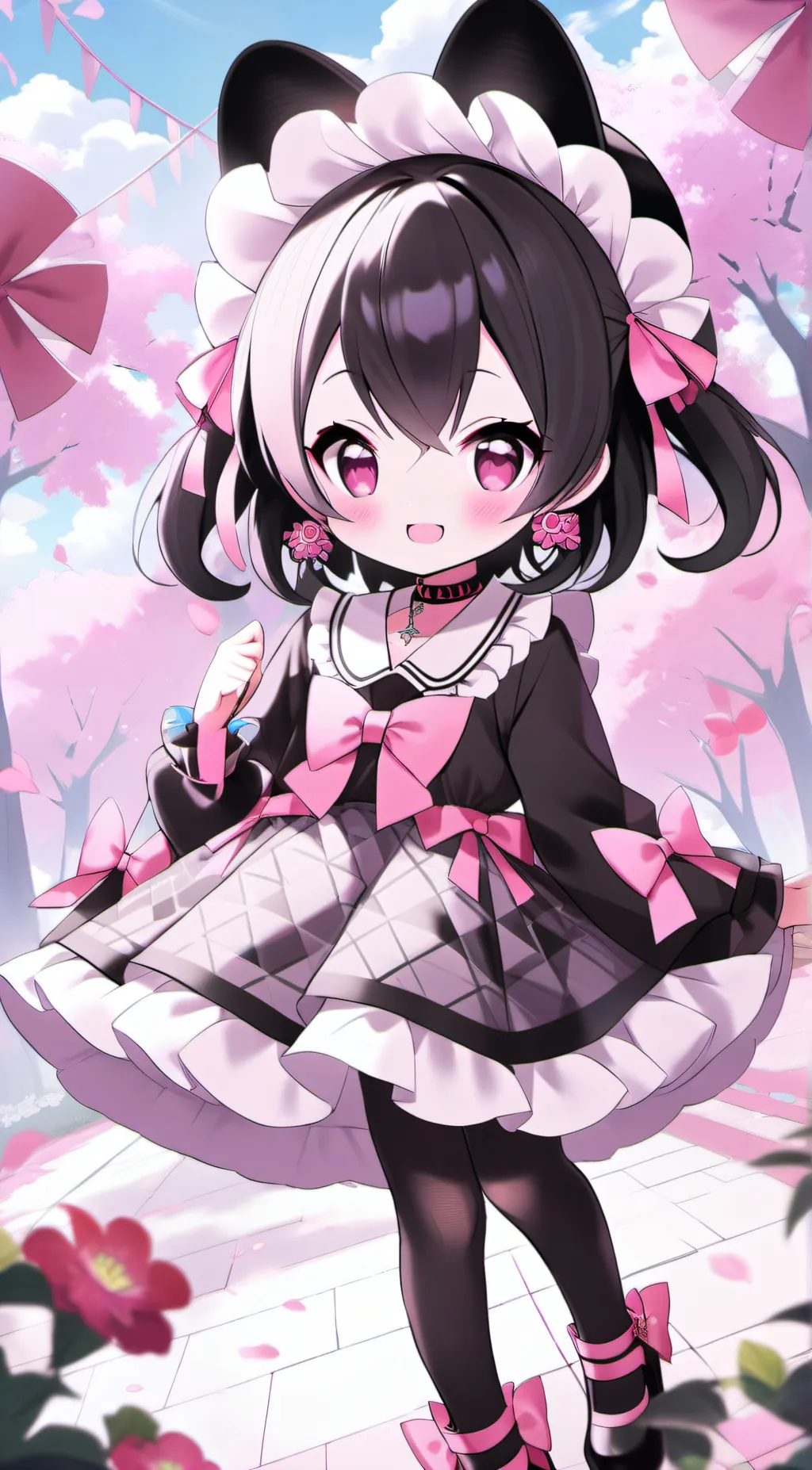 ai character: kuromi background