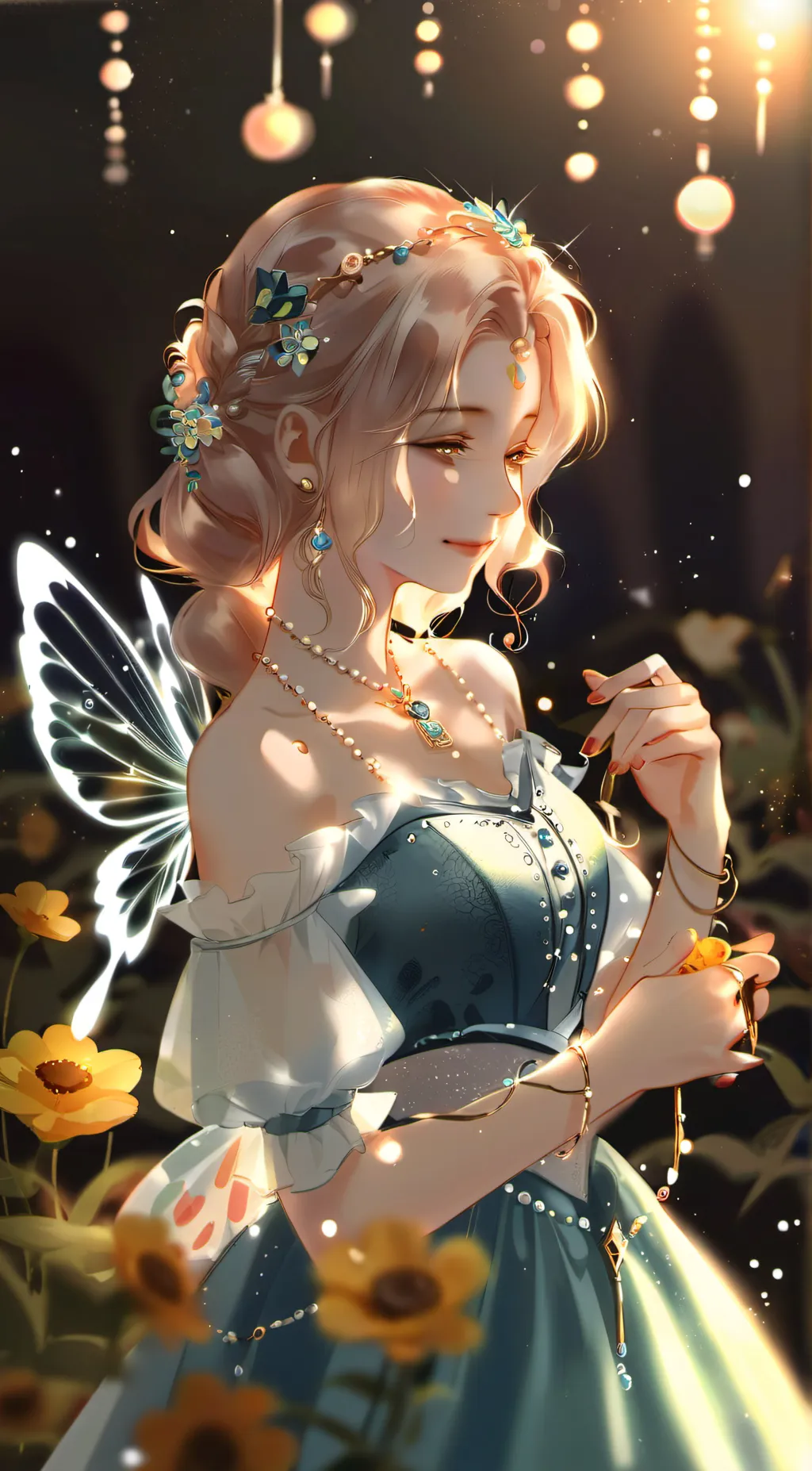 ai character: Seraphina Ariel background