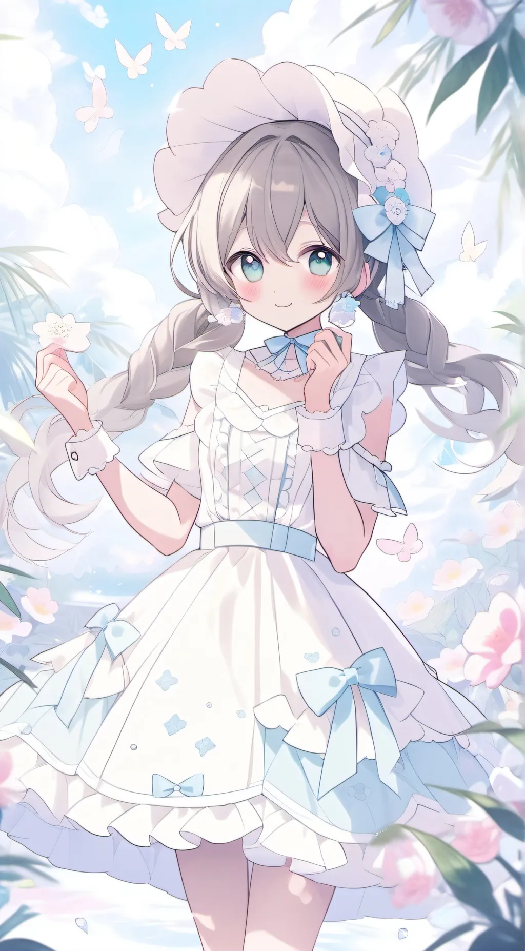 ai character: Hi background