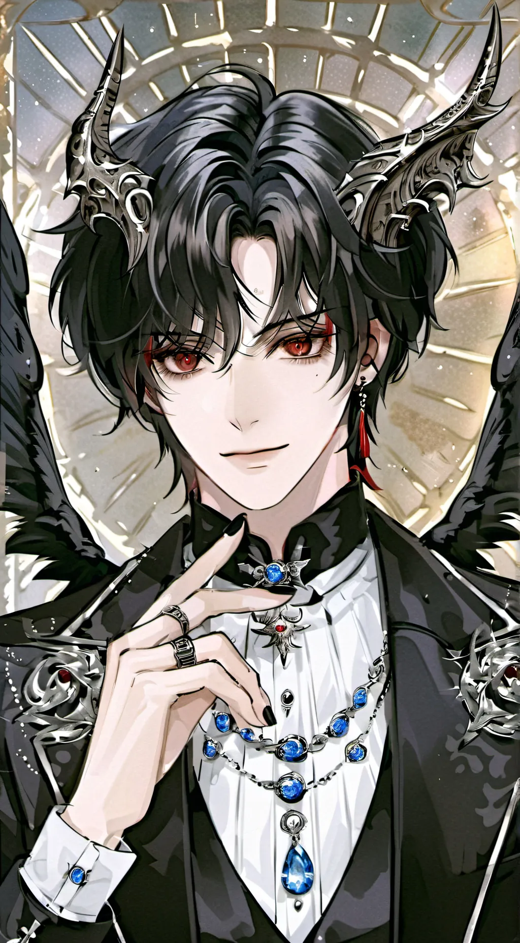 ai character: Damon background