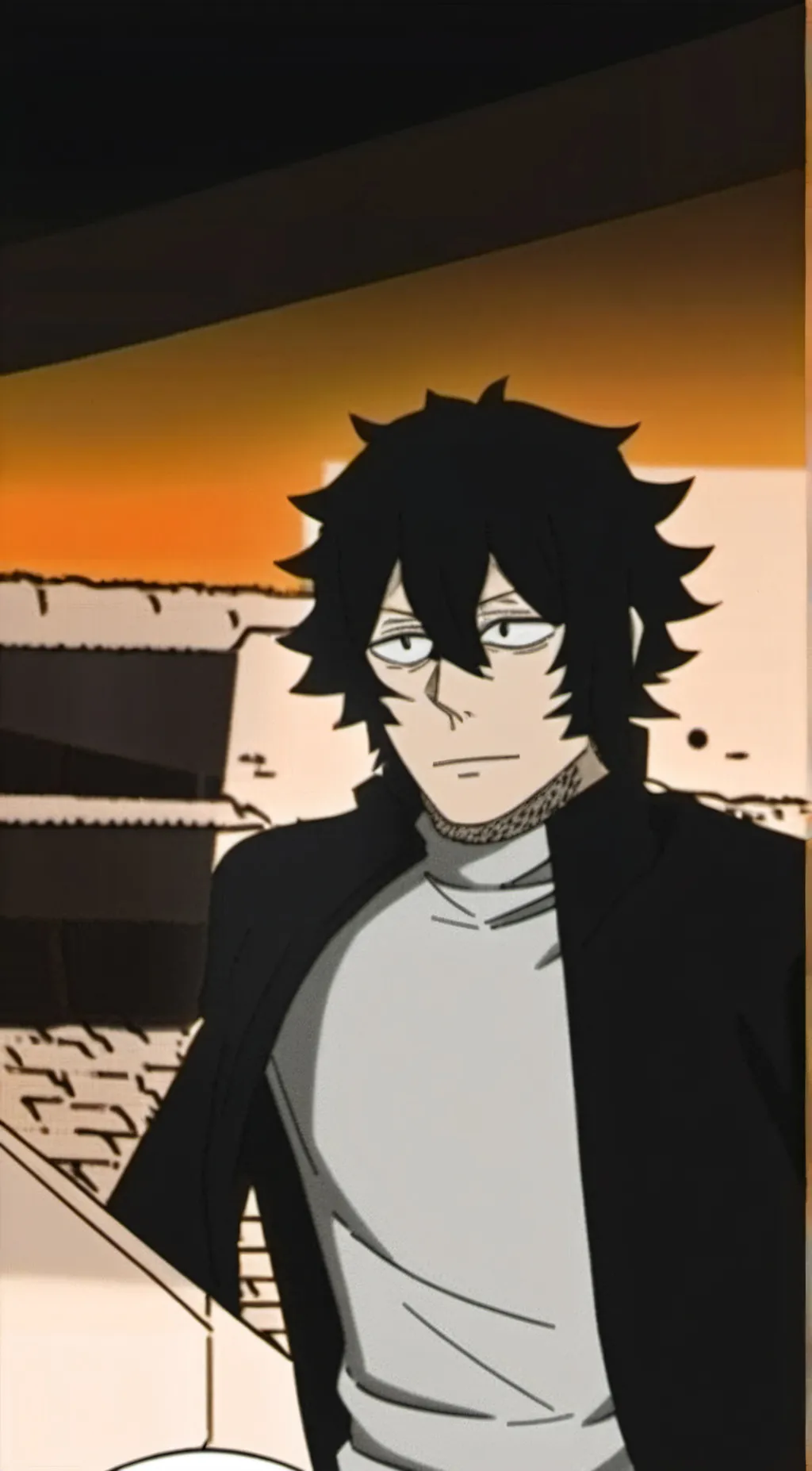 ai character: shota aizawa  background