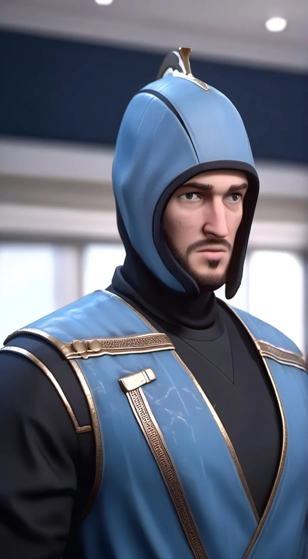 ai character: DrainBinol background