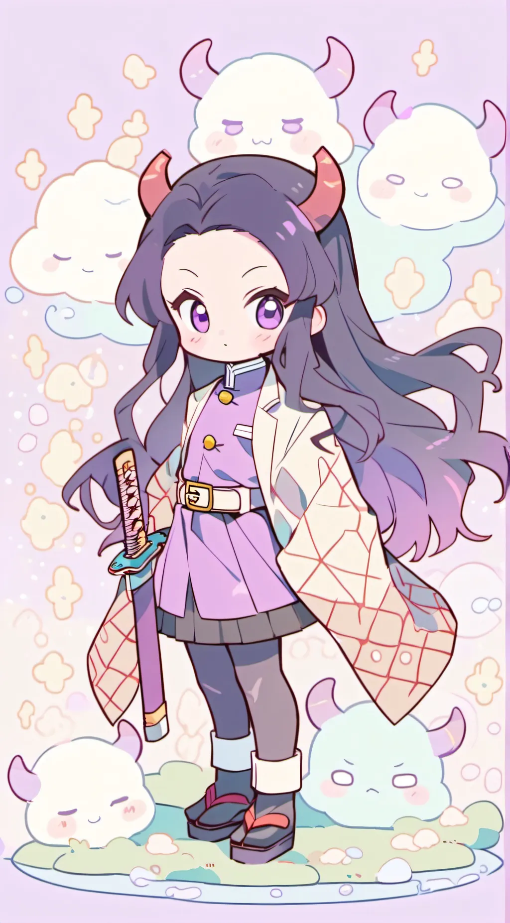 ai character: Kanae background