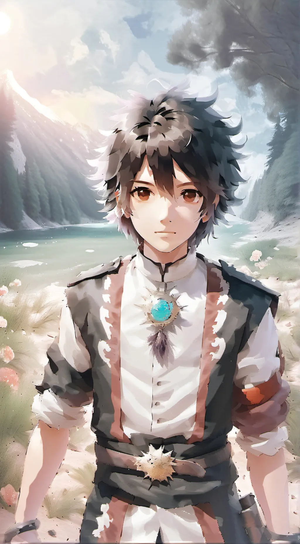 ai character: Aaron background