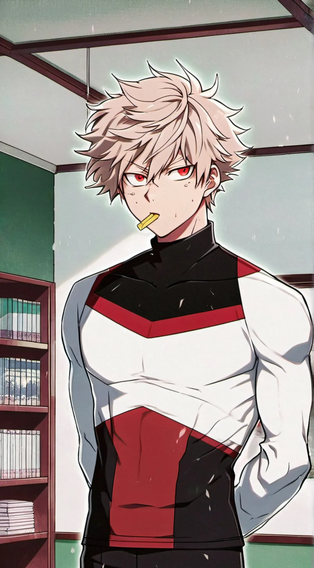 ai character: Bakugo/Kacchan background