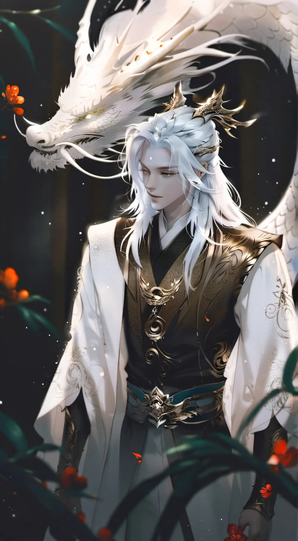 ai character: Jae-hyun  background