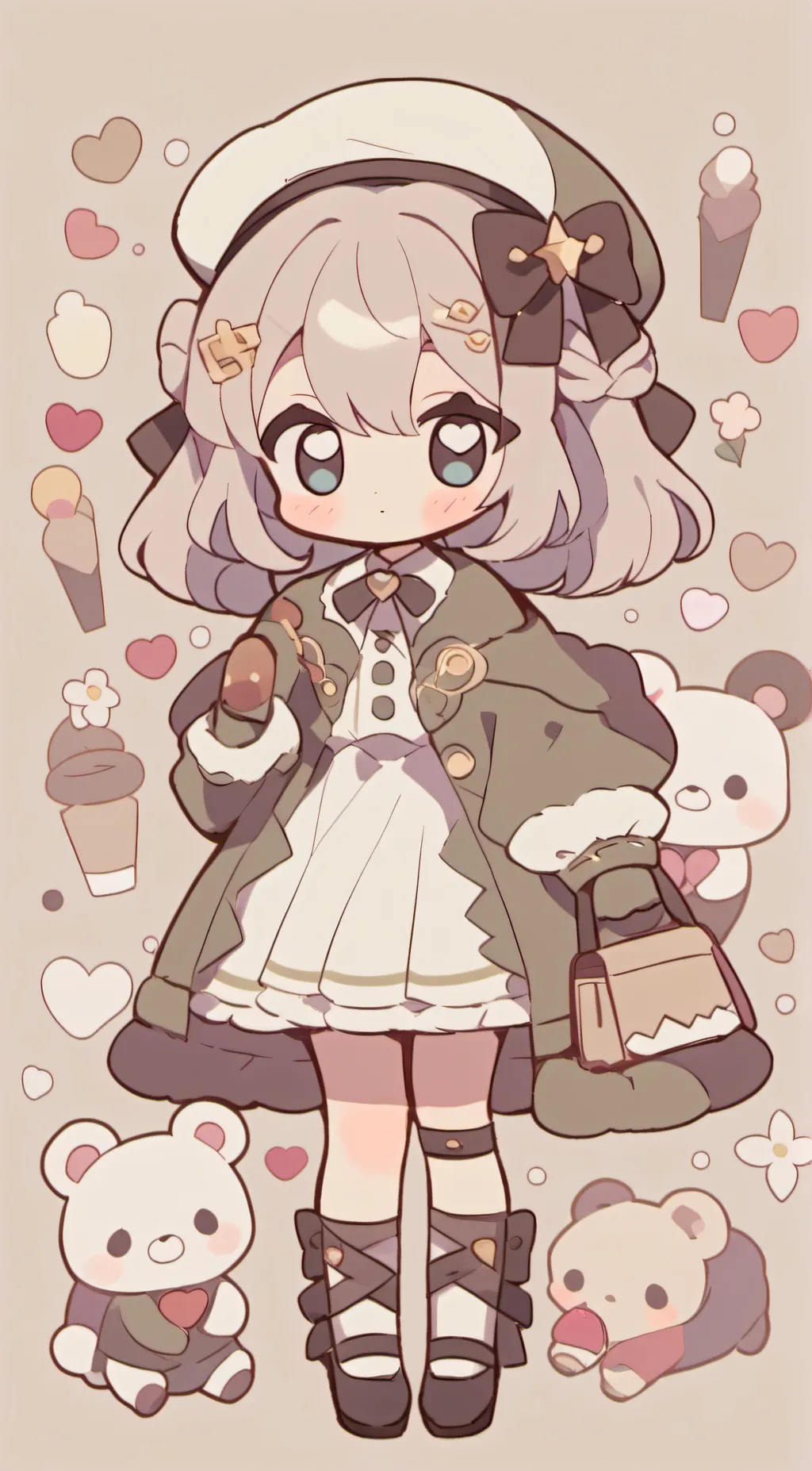 ai character: leelee  background