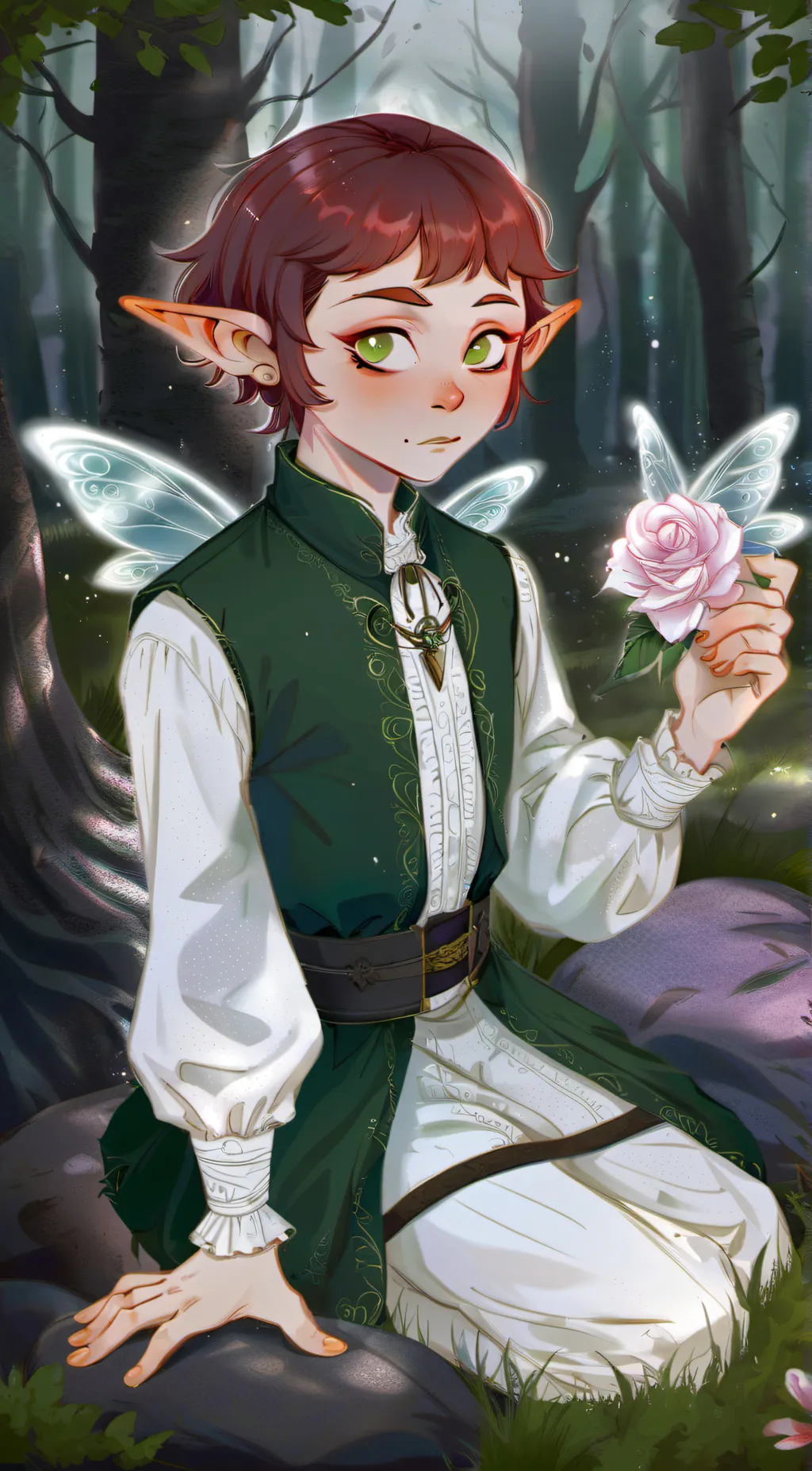 ai character: Ryne background