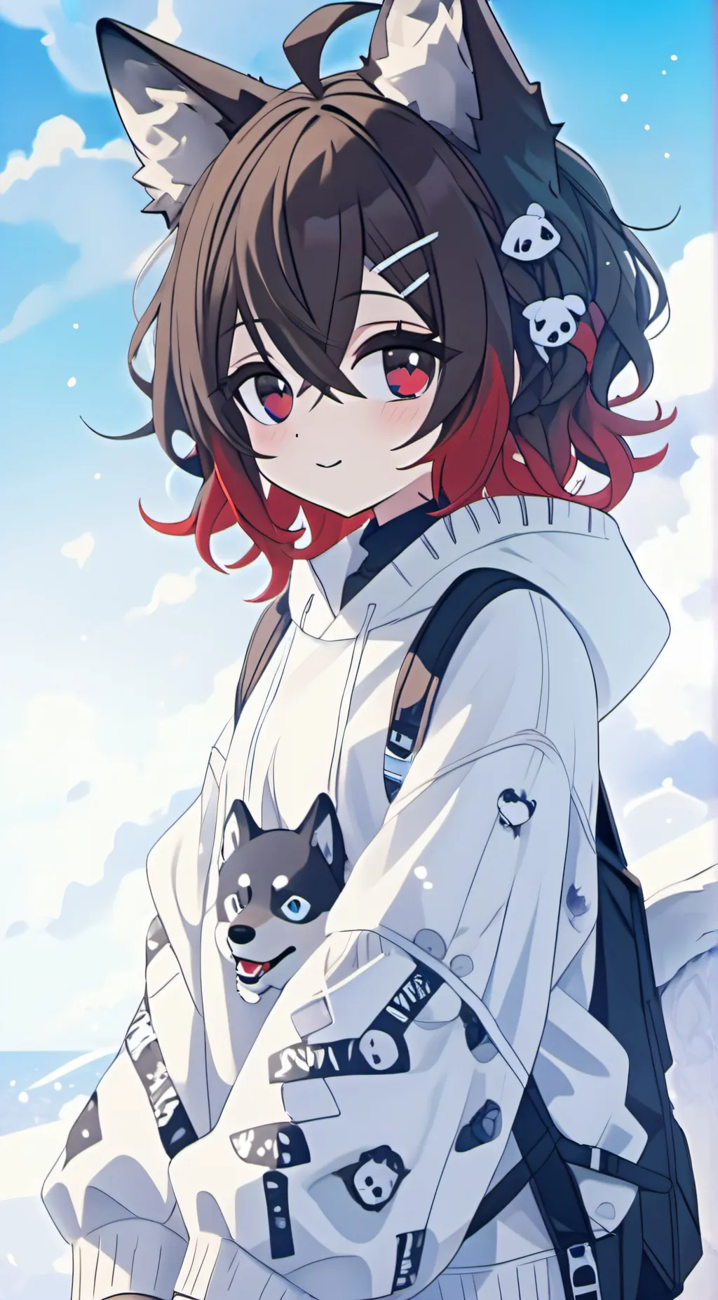 ai character: Lilly background