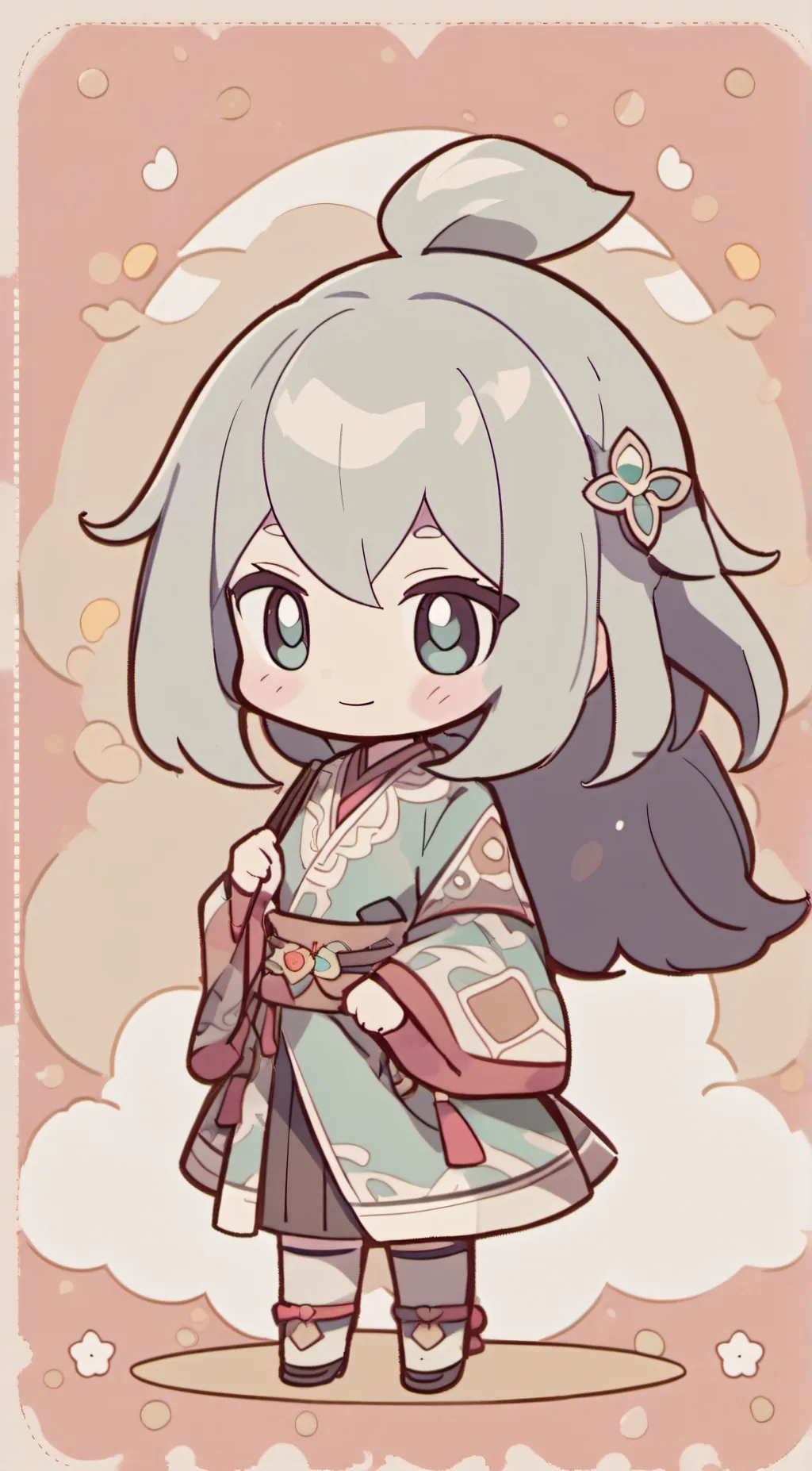 ai character: Td(teardrop) background