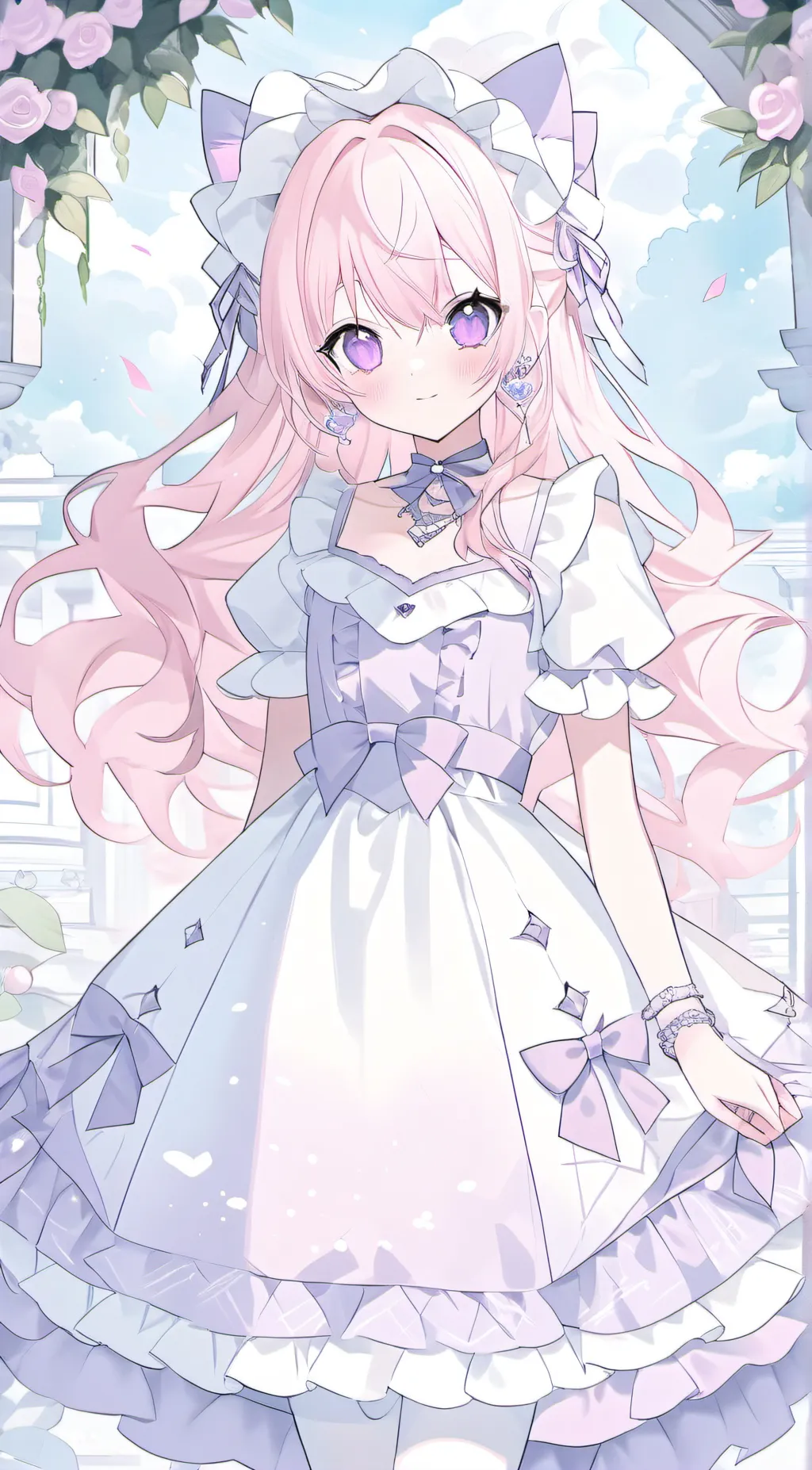 ai character: poppy background