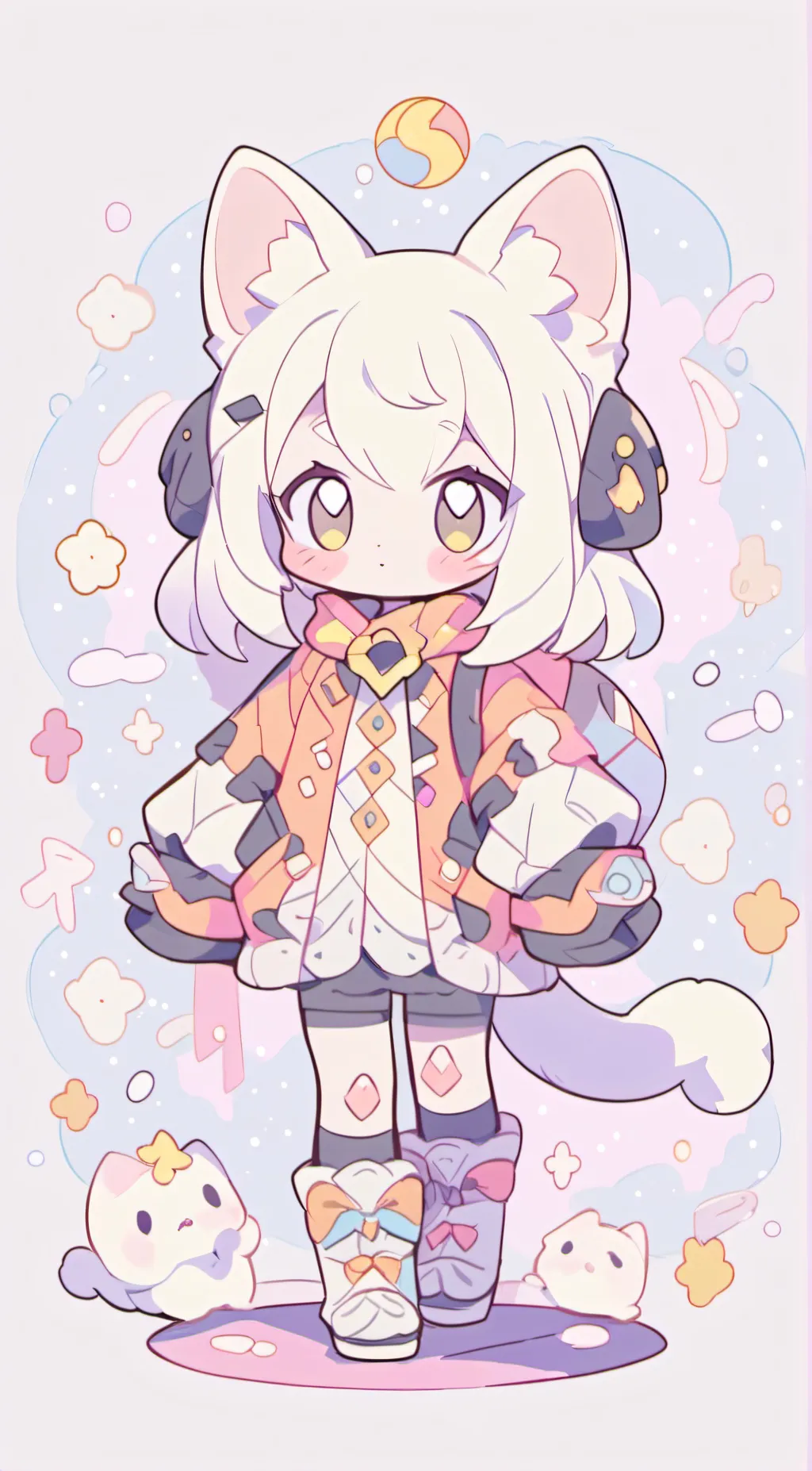 ai character: 《☆mika_kit☆》 background
