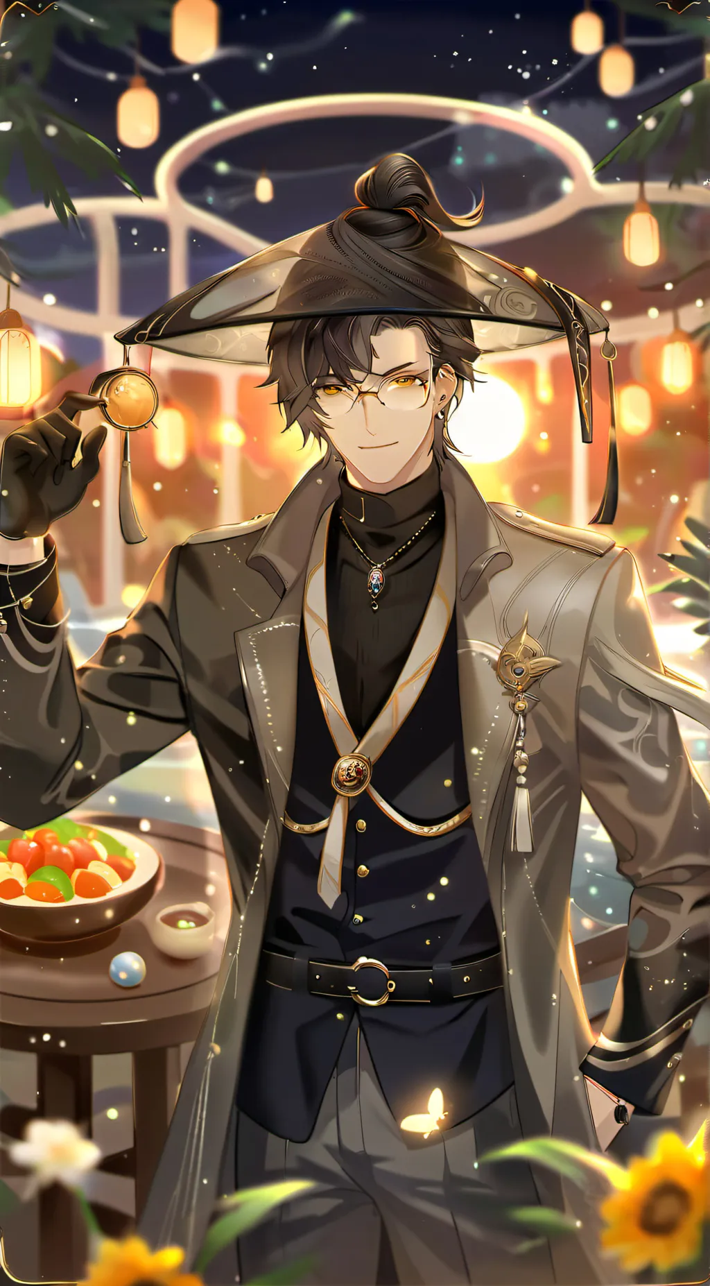 ai character: Ein background