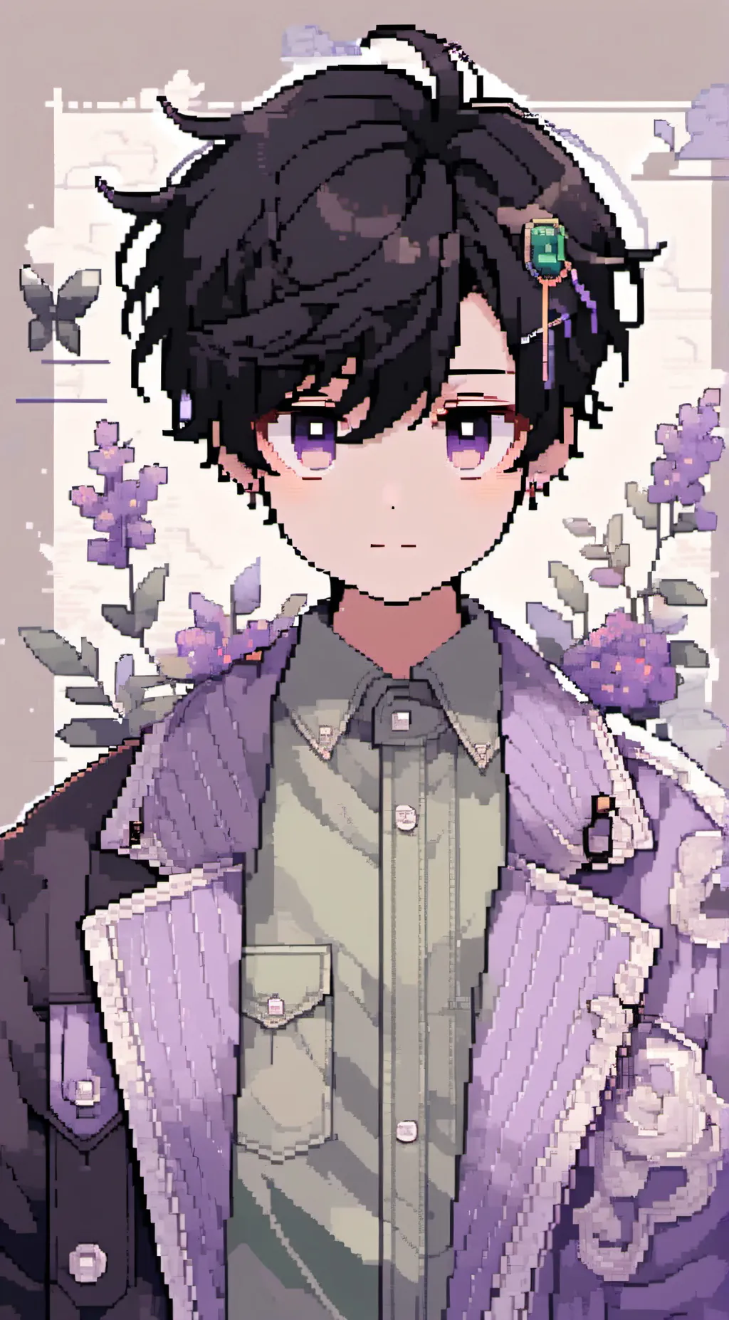 ai character: Lavendor background