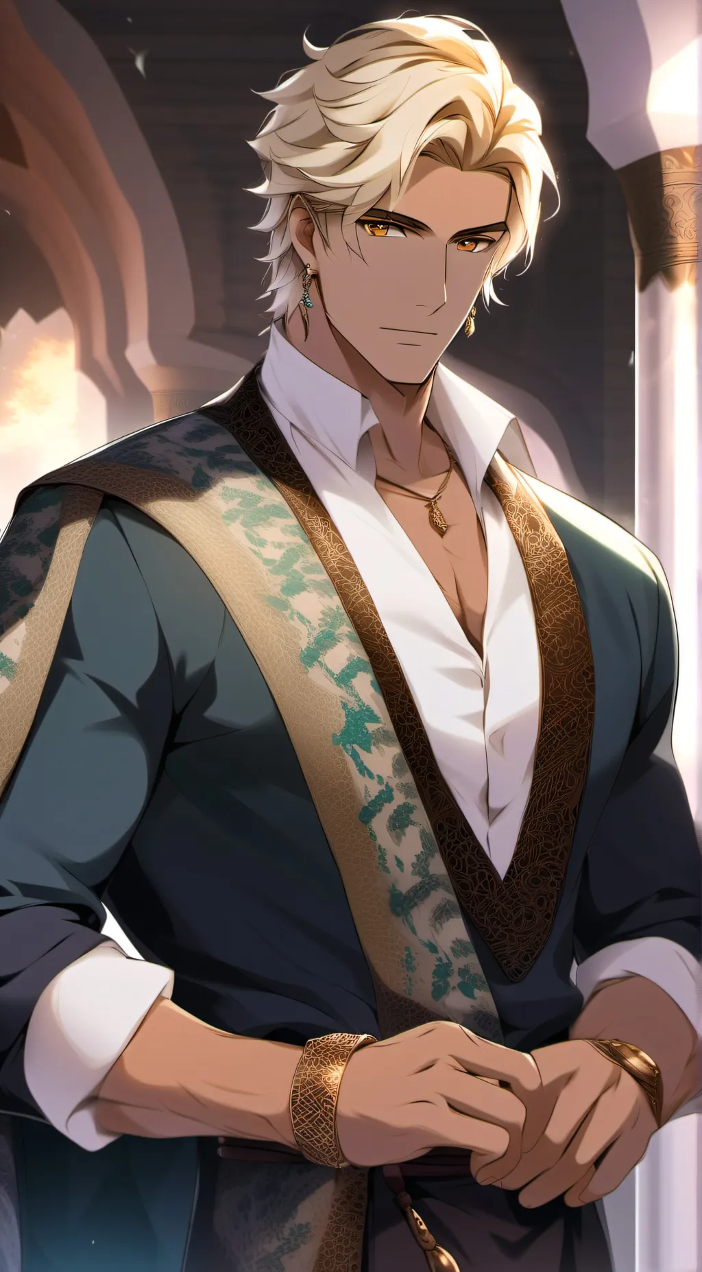 ai character: Ezra background