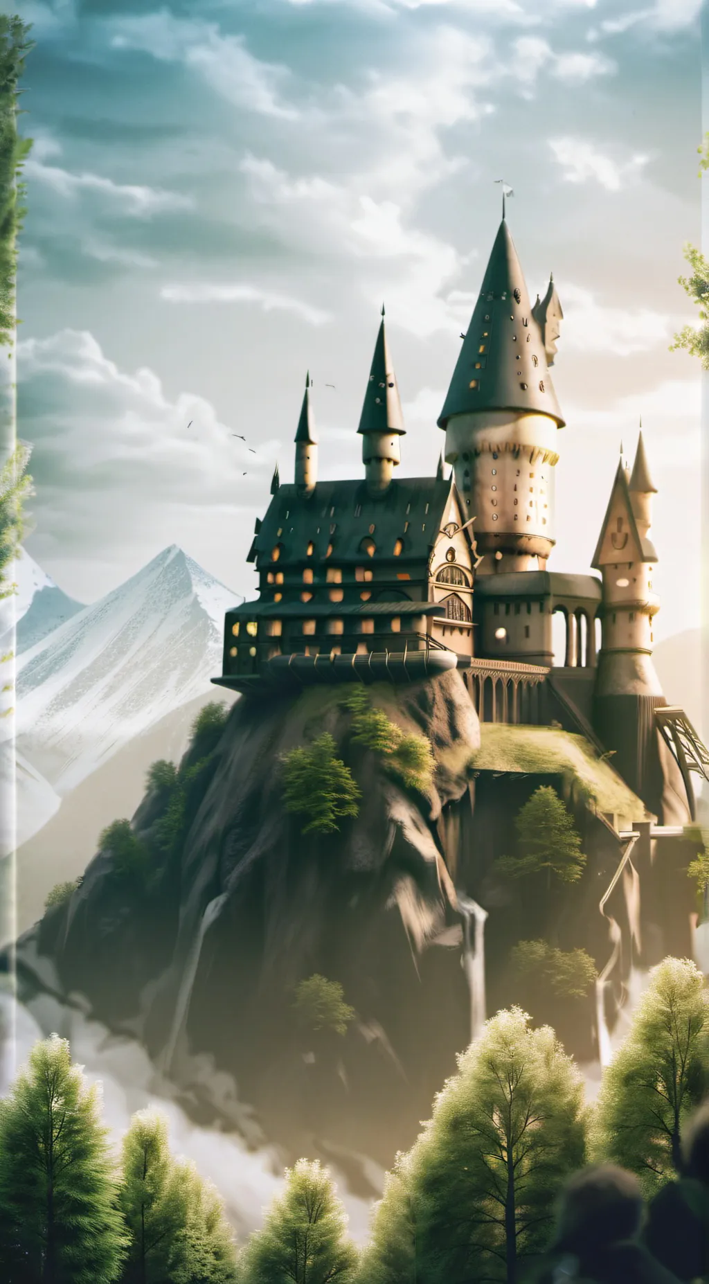 ai character: Hogwarts☆☆☆ background