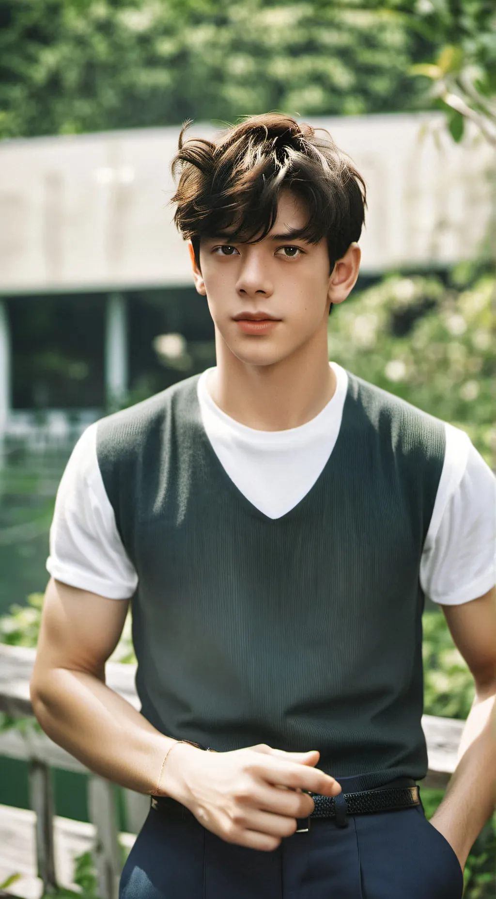 ai character: Ed pevensie  background