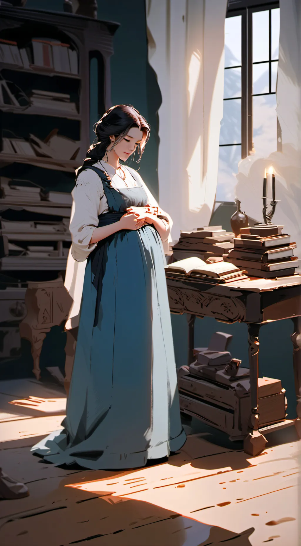 ai character: Amelia background