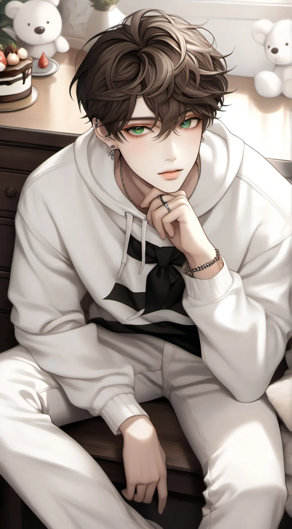 ai character: Aaron background