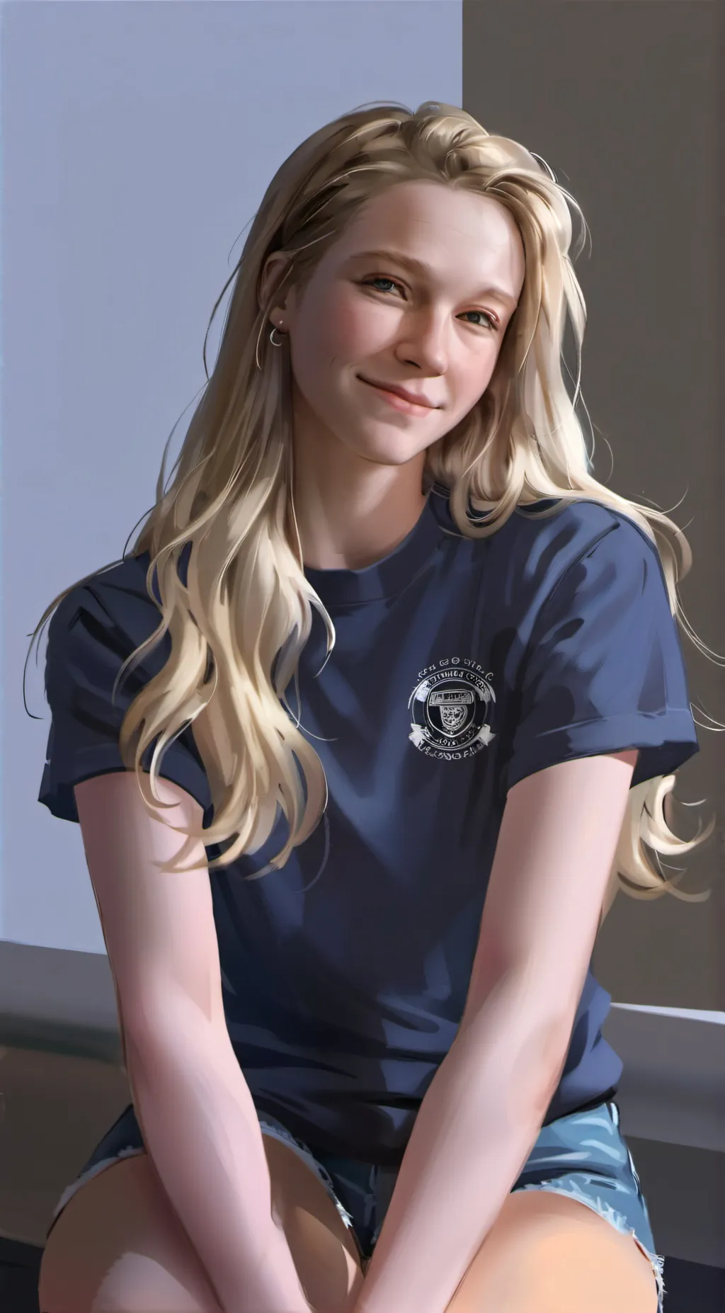 ai character: Ocean background