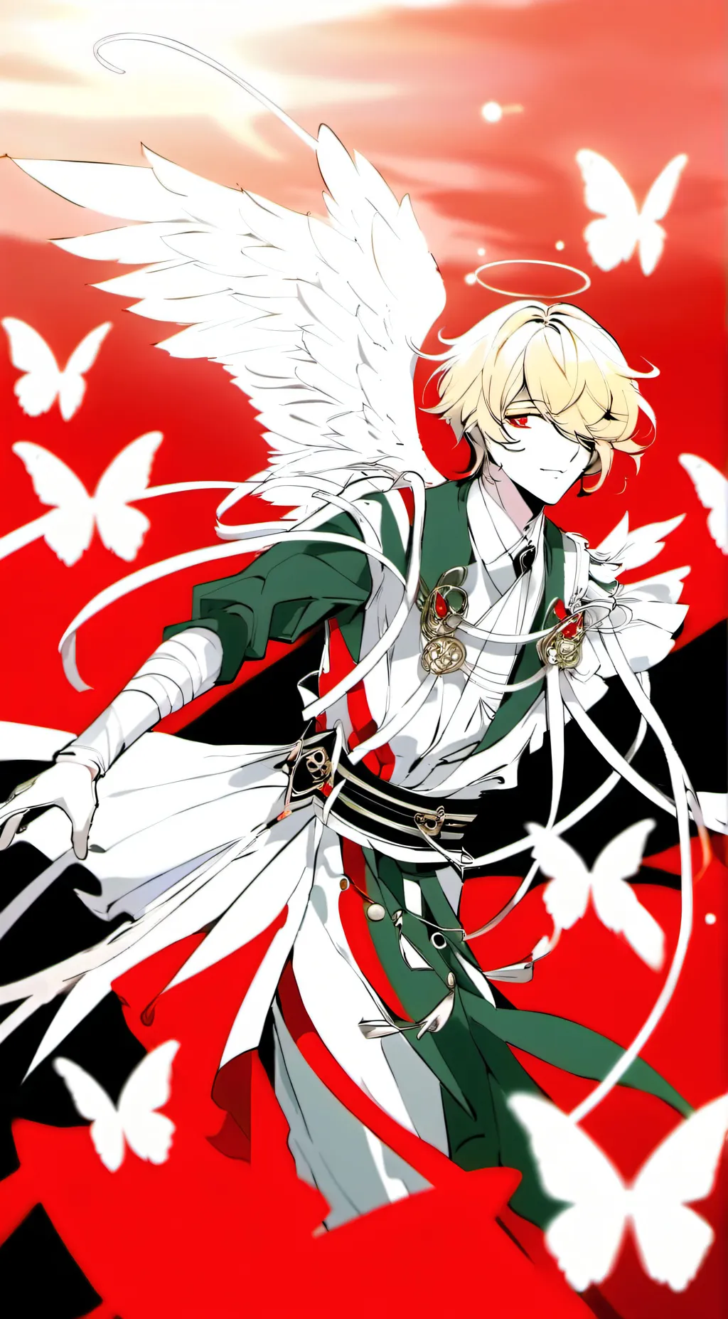 ai character: Trey Light background