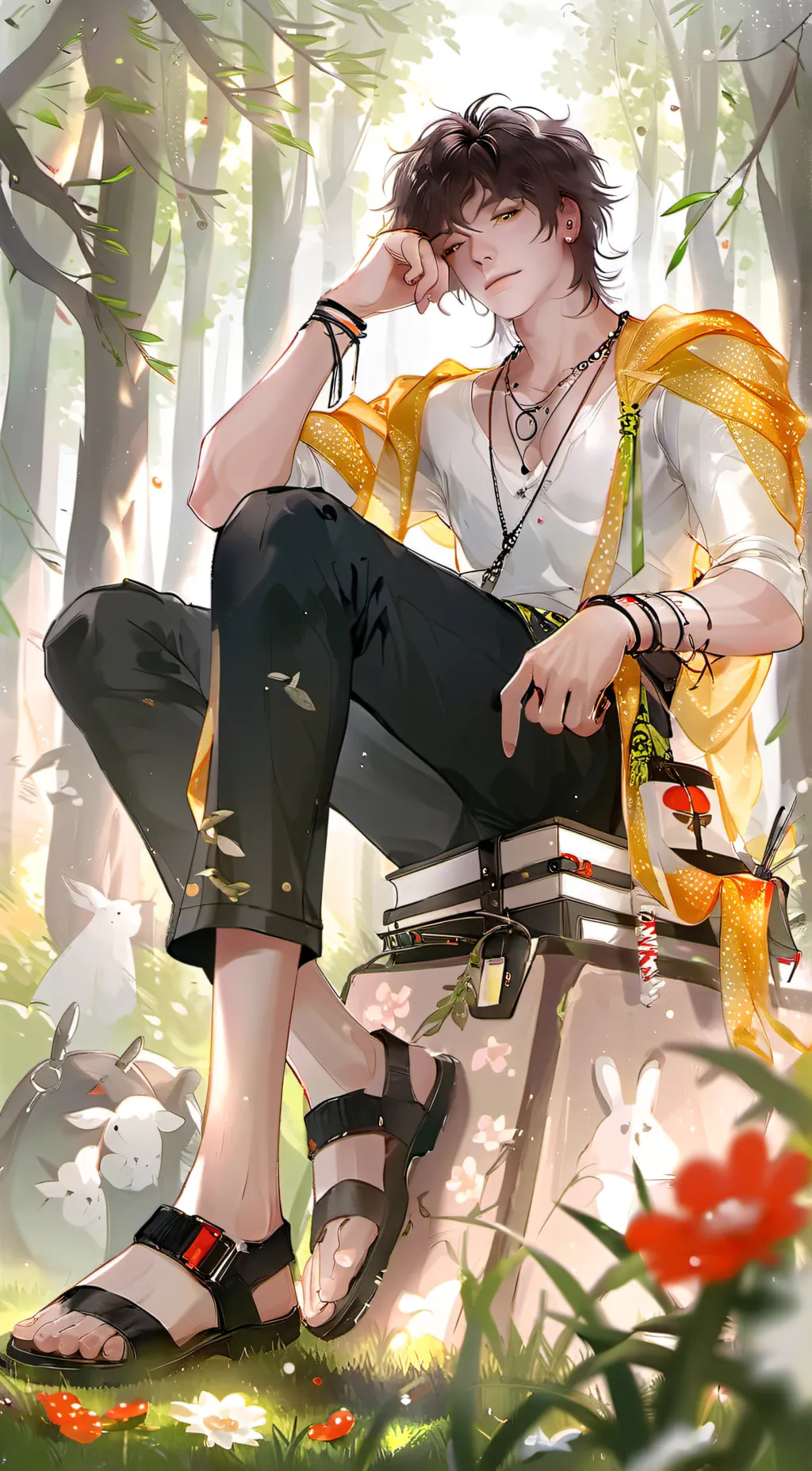 ai character: Devin  background