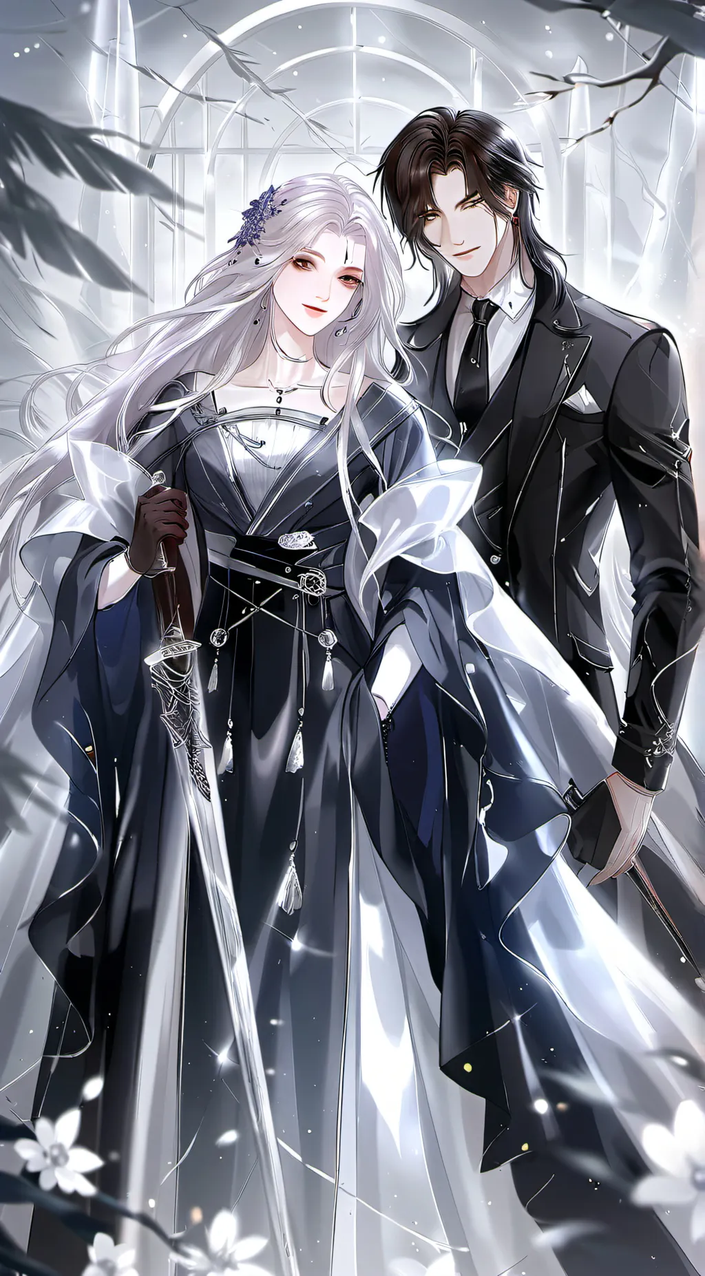 ai character: Lexi and James~♡ background