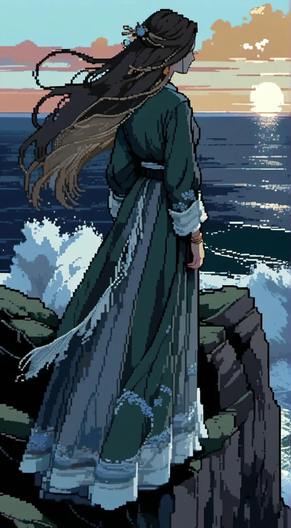 ai character: Aria background