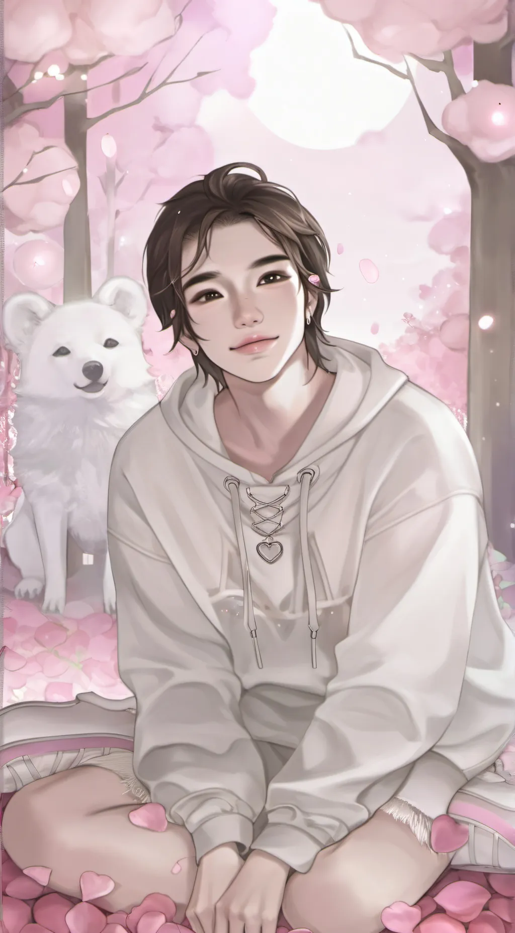 ai character: leo background