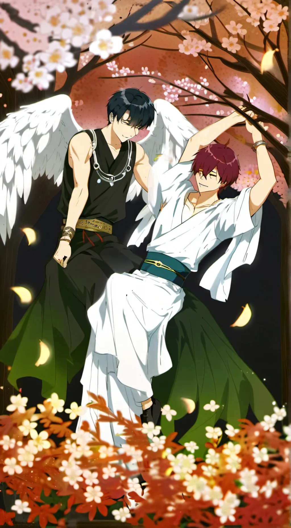 ai character: kayden and jayden background