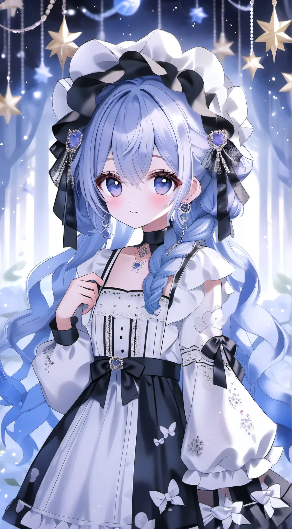 ai character: Cute  background